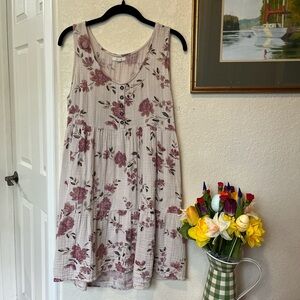 Floral Sleeveless Top -